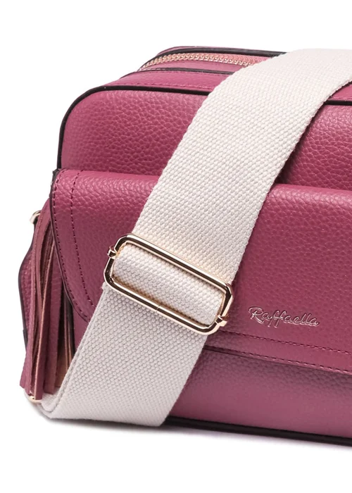 Raffaella Wine Cross Body Pocket Camera Bag - One Size Image 2