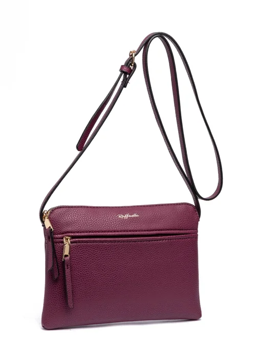 Raffaella Wine Front Pocket Cross Body Bag - One Size Image 1
