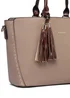 Raffaella Taupe Twin Handle Handbag - One Size Image 2