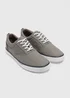 Grey Canvas Pumps - Size 6 Image 1