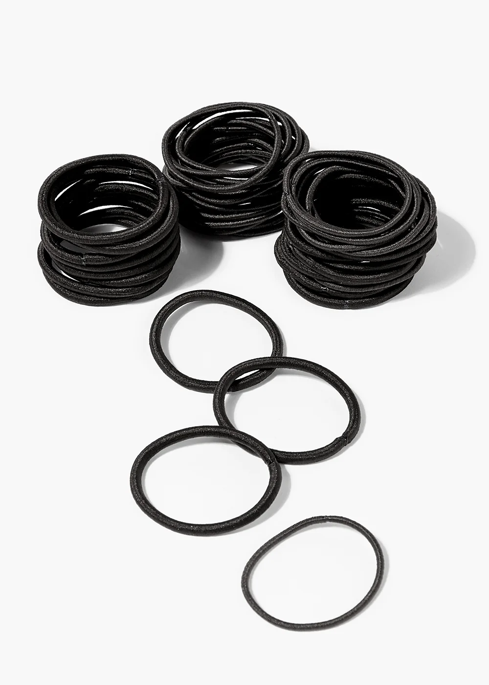 Multipack Black Hair Bobbles - One Size Image 1