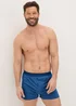 5 Pack Blue Loose Fit Boxers - Small Image 2