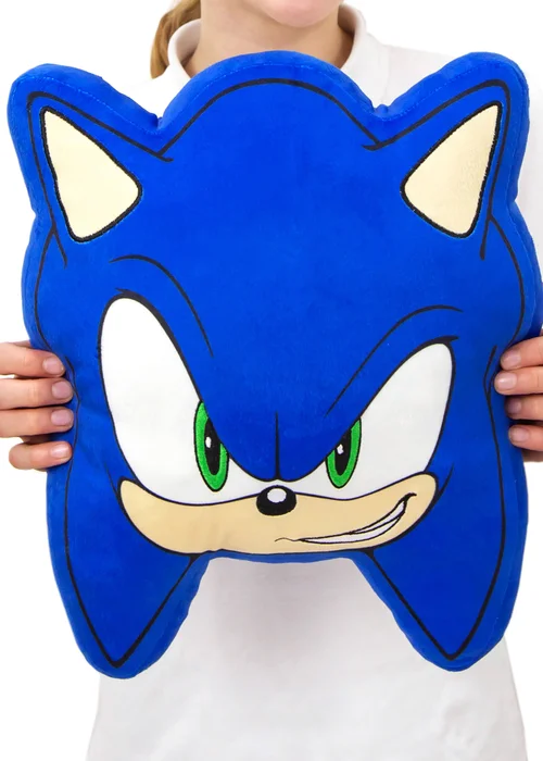 Sonic Decorative Shaped Cushion 35cm - One Size Image 4