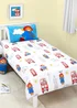 Paddington Bus Station Reversible Polycotton Duvet Set - Single Image 2