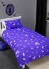 Wednesday Reversible Brushed Microfiber Duvet Cover Set - Single Image 2