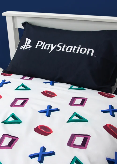 PlayStation Multi Brushed Microfiber Duvet Cover Set - Single Image 4
