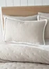Catherine Lansfield Nori Cream Pinsonic Faux-Shearling Duvet Cover Set - Single Image 2