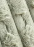 Bianca Fine Linens So Soft Carved Faux Fur Blanket Throw (150x200 cm) - One Size Image 3