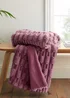 Bianca Fine Linens So Soft Carved Faux Fur Blanket Throw (150x200 cm) - One Size Image 1