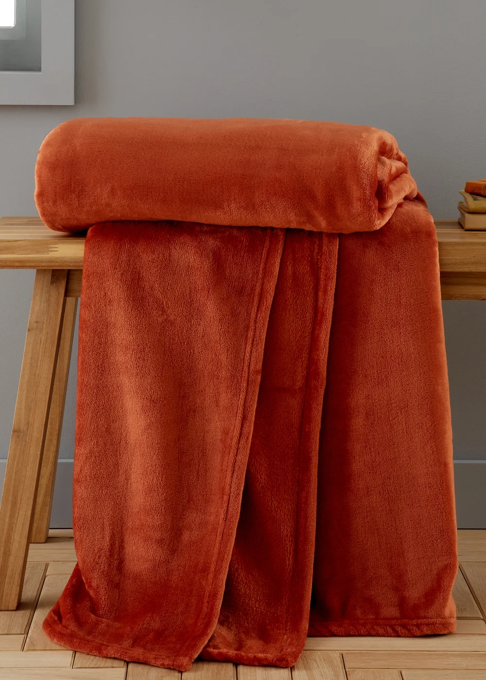 Catherine Lansfield Extra Large Raschel Velvet Touch Blanket Throw (200x240cm) - One Size Image 1
