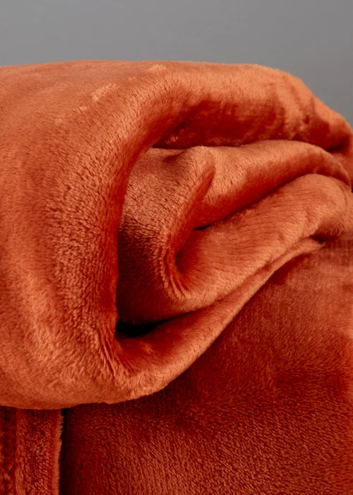 Catherine Lansfield Extra Large Raschel Velvet Touch Blanket Throw (200x240cm) - One Size Image 2