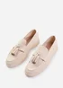 Where's That From Beige Kenya Wide Fit Slip On Loafers - Size 4 Image 4