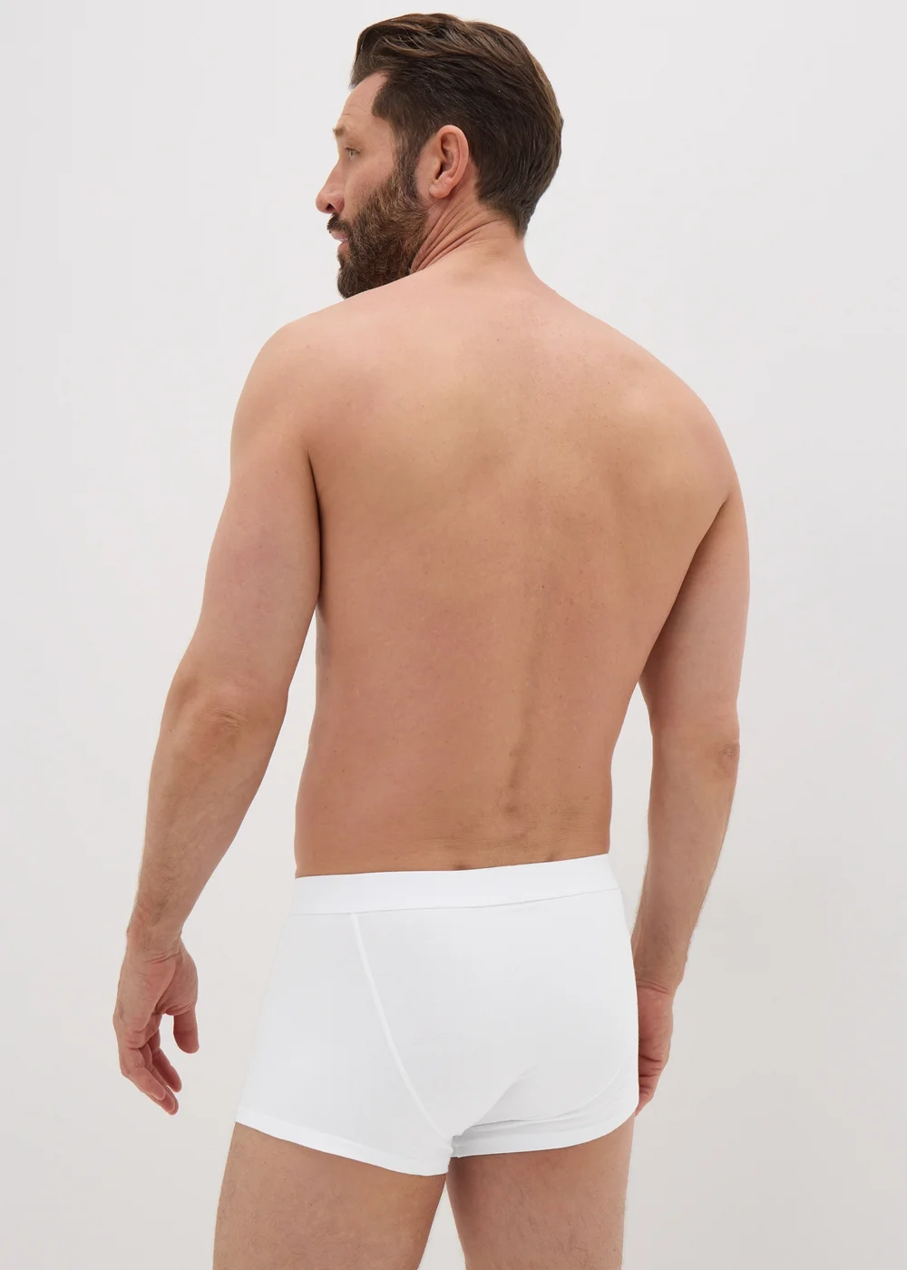 3 Pack White Hipster Boxers - XS Image 3