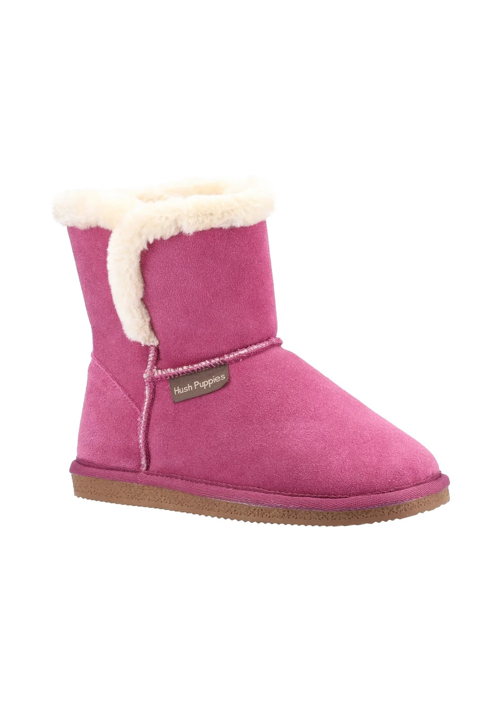 Hush Puppies Pink Ashleigh Slipper Bootie - 3 Image 2
