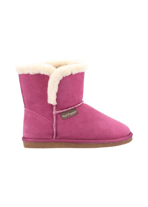 Hush Puppies Pink Ashleigh Slipper Bootie - 3 Image 1
