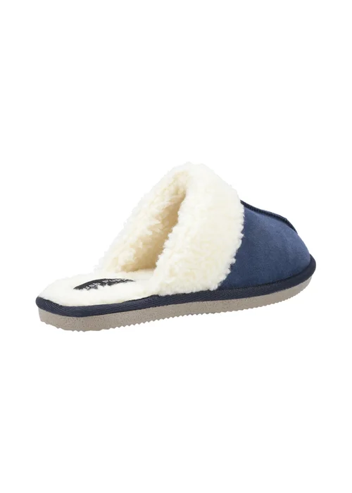 Hush Puppies Blue Arianna Mule Slippers - Size 6 Image 3