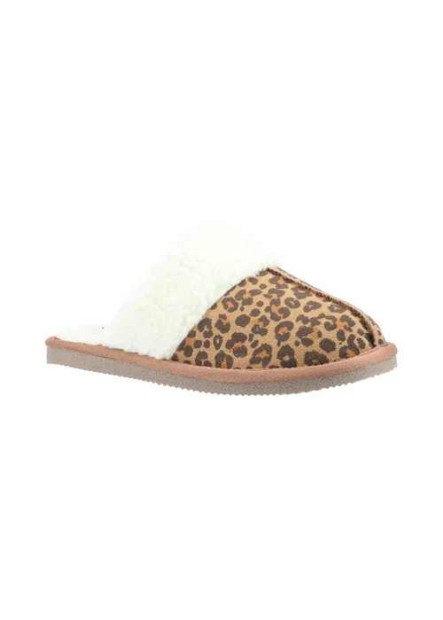 Hush Puppies Tan Arianna Mule Slippers - 8 Image 2