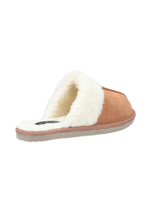 Hush Puppies Brown Arianna Mule Slippers - Size 4 Image 3