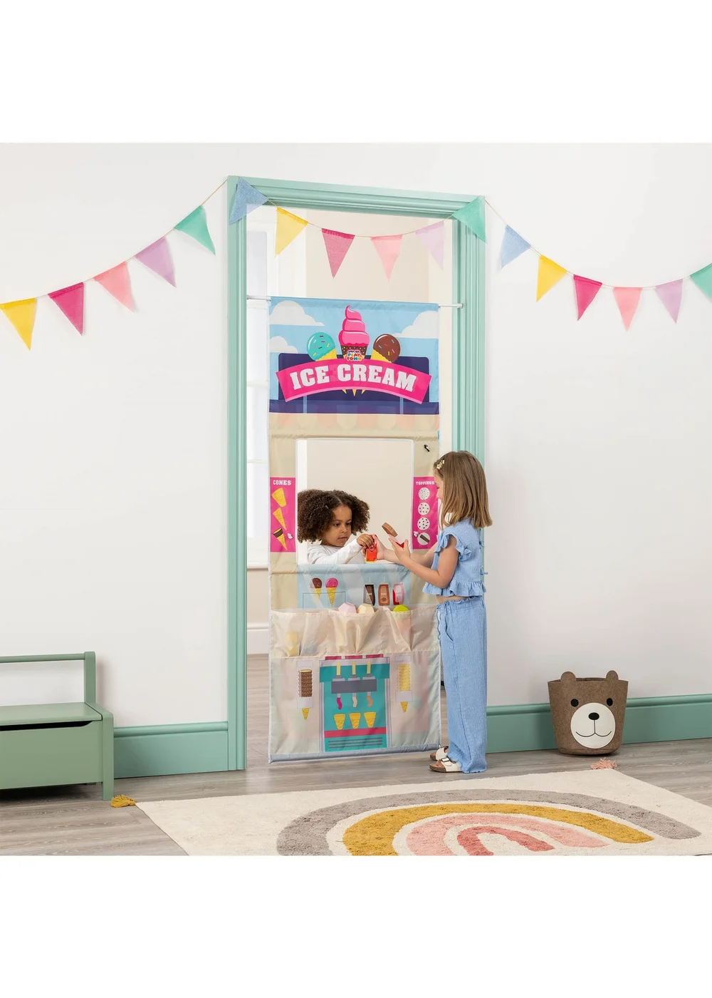 Toyrific Pop Up Playtown Ice Cream Shop - One Size Image 1