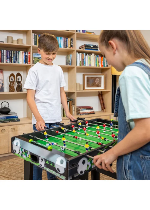 Power Play Black/Green Stand Up Football Games Table (3ft) - One Size Image 1