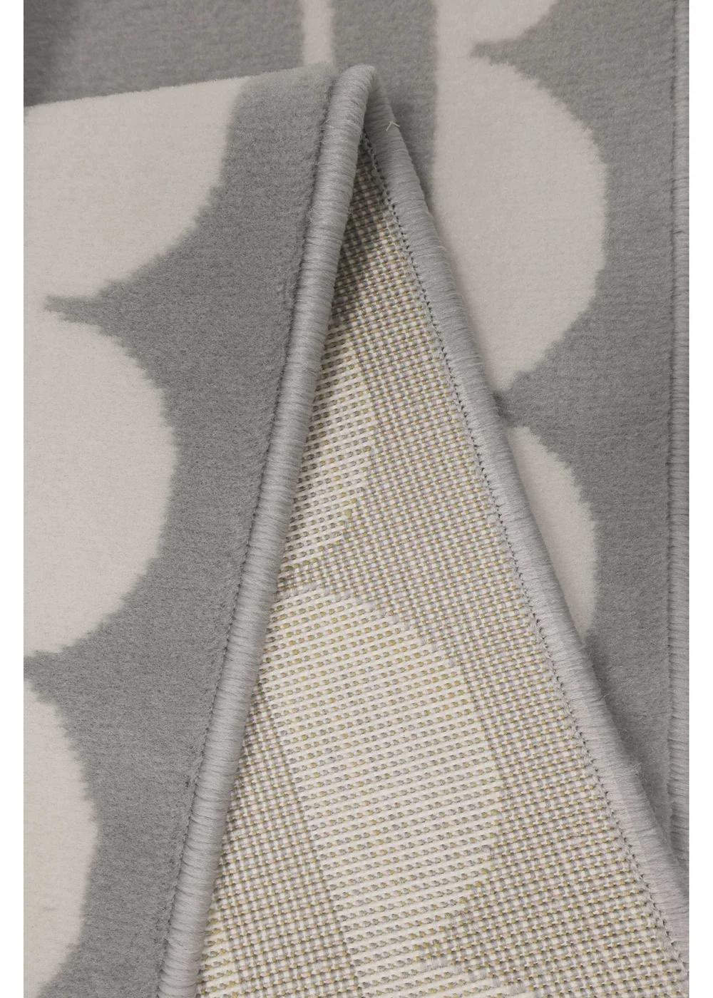 Homemaker Scallop Grey Rug - 120 x 170 Image 3