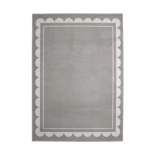 Homemaker Scallop Grey Rug - 120 x 170 Image 4