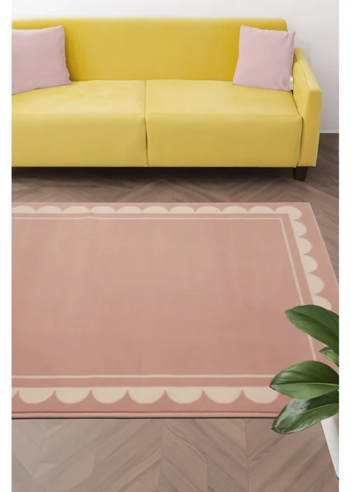 Homemaker Scallop Blush Rug - 120 x 170 Image 1
