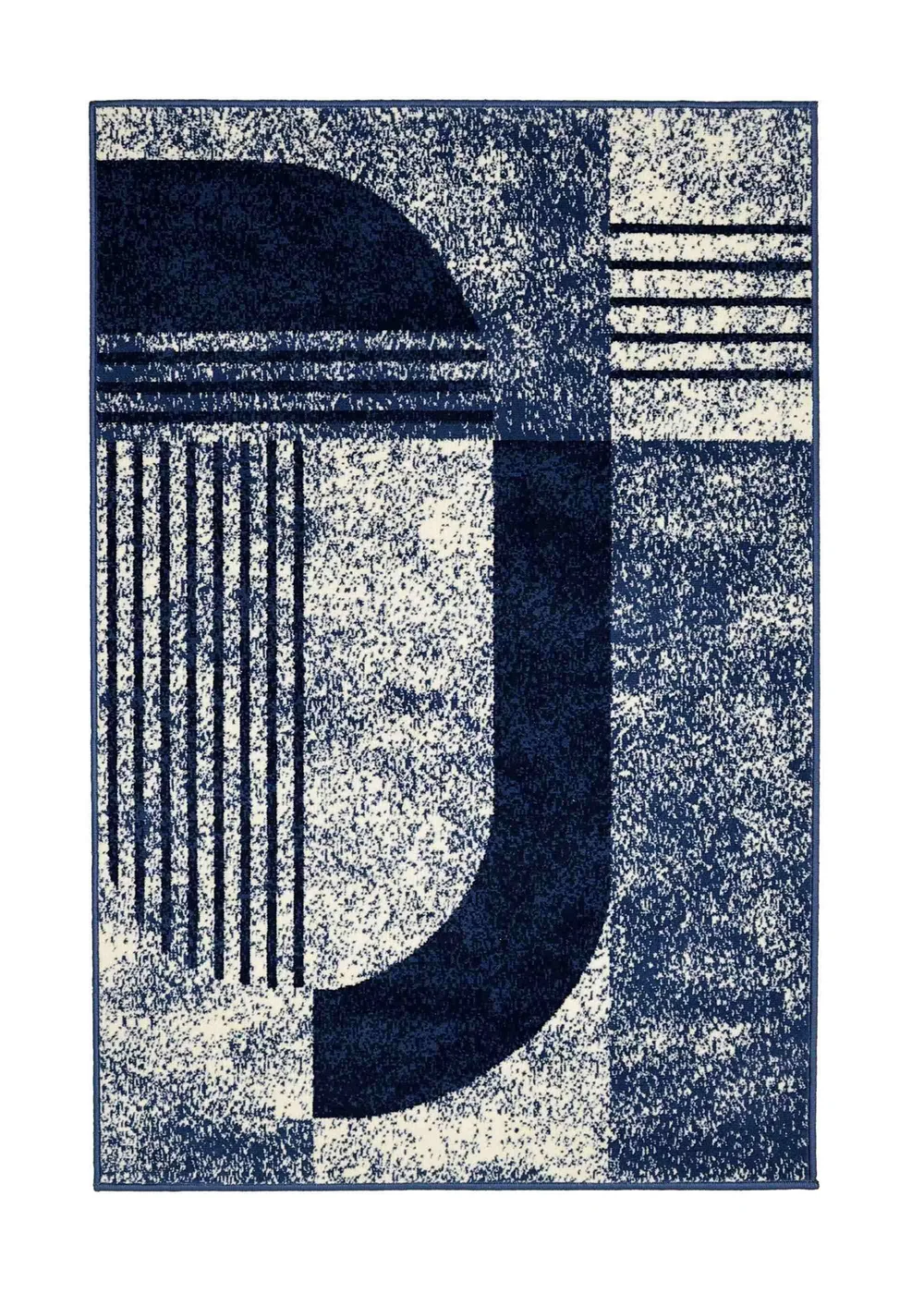 Homemaker Modern Geo Navy/Gold Rug - 120 x 170 Image 2