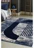 Homemaker Modern Geo Navy/Gold Rug - 120 x 170 Image 1