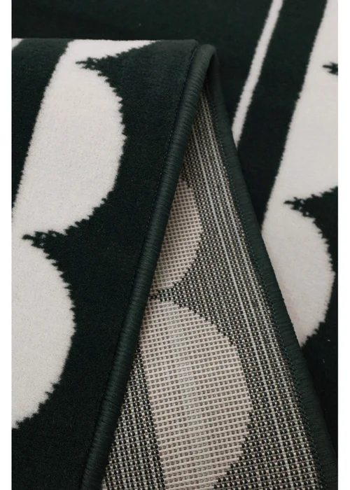 Homemaker Scallop Forest Green Runner - 67 x 200 Image 4