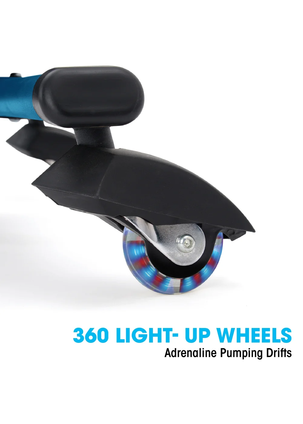 Xootz Black/Blue Cyclone Drift Trike (24V Lithium) - One Size Image 3