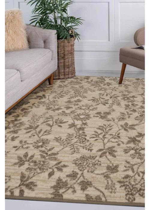 Homemaker Dainty Floral Cream Rug - 160 X 230 Image 1