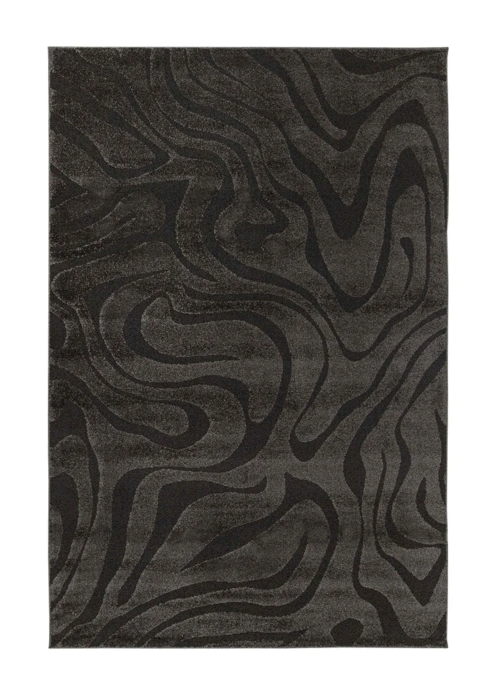 Homemaker Reef Ripple Charcoal Anthracite Rug - 160 X 230 Image 2