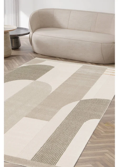 Homemaker Milan Abstract Natural Rug - 120 x 170 Image 1