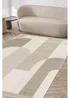 Homemaker Milan Abstract Natural Rug - 120 x 170 Image 1