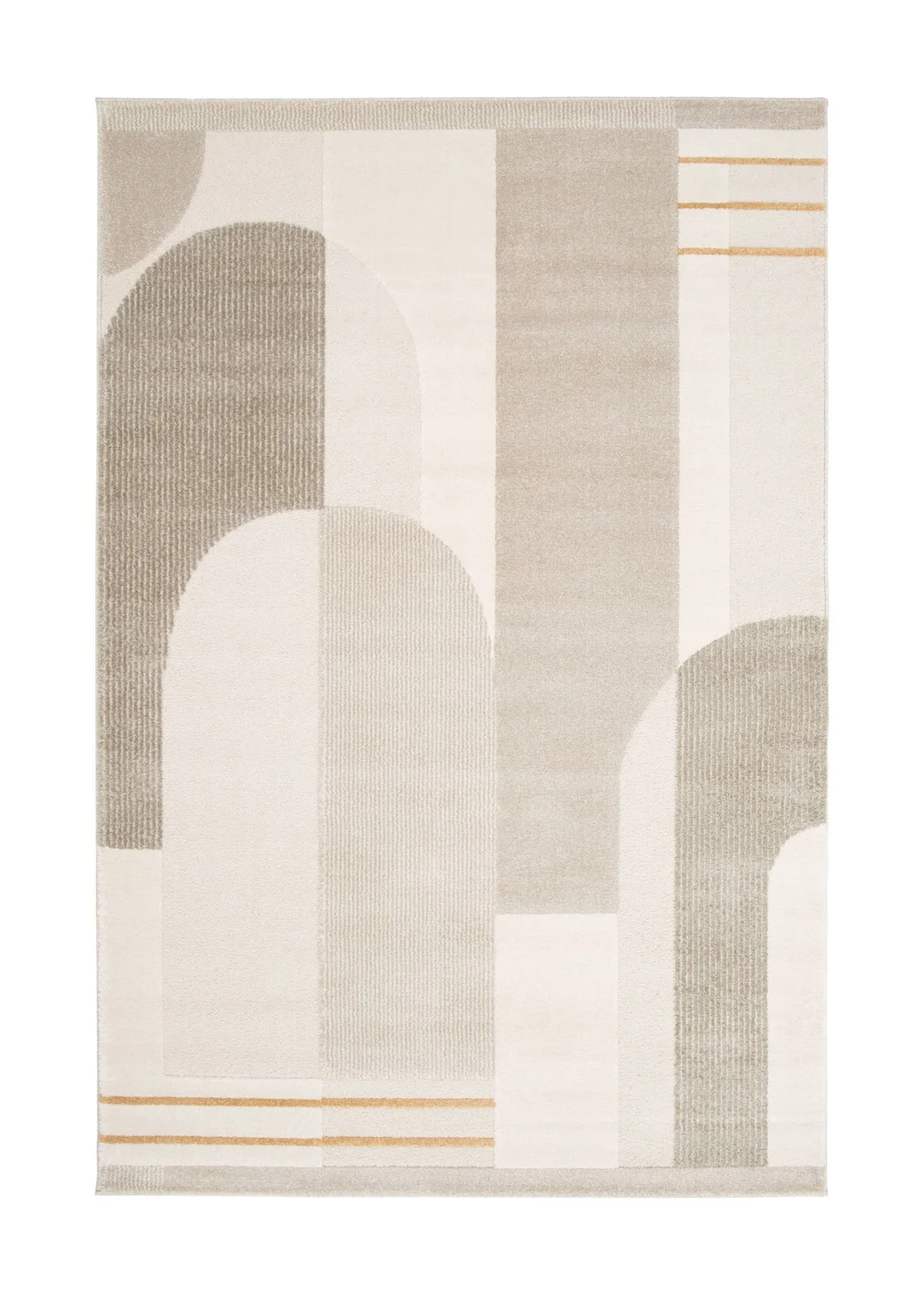 Homemaker Milan Abstract Natural Rug - 120 x 170 Image 2