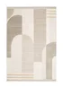 Homemaker Milan Abstract Natural Rug - 120 x 170 Image 2