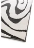 Homemaker Reef Ripple Black/Off White Mono Rug - 80 x 150 Image 4
