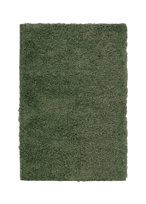 Homemaker Jazz Shaggy Sage Rug - 120 x 170 Image 2