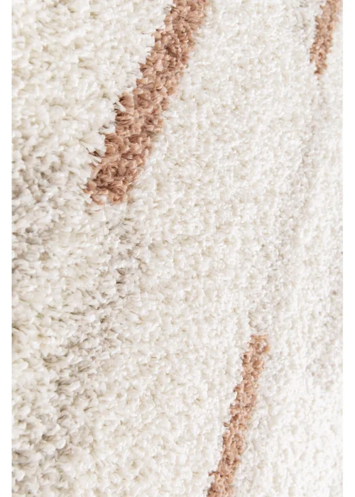 Homemaker Nomad Linear Natural Shaggy Rug - 120 x 170 Image 3