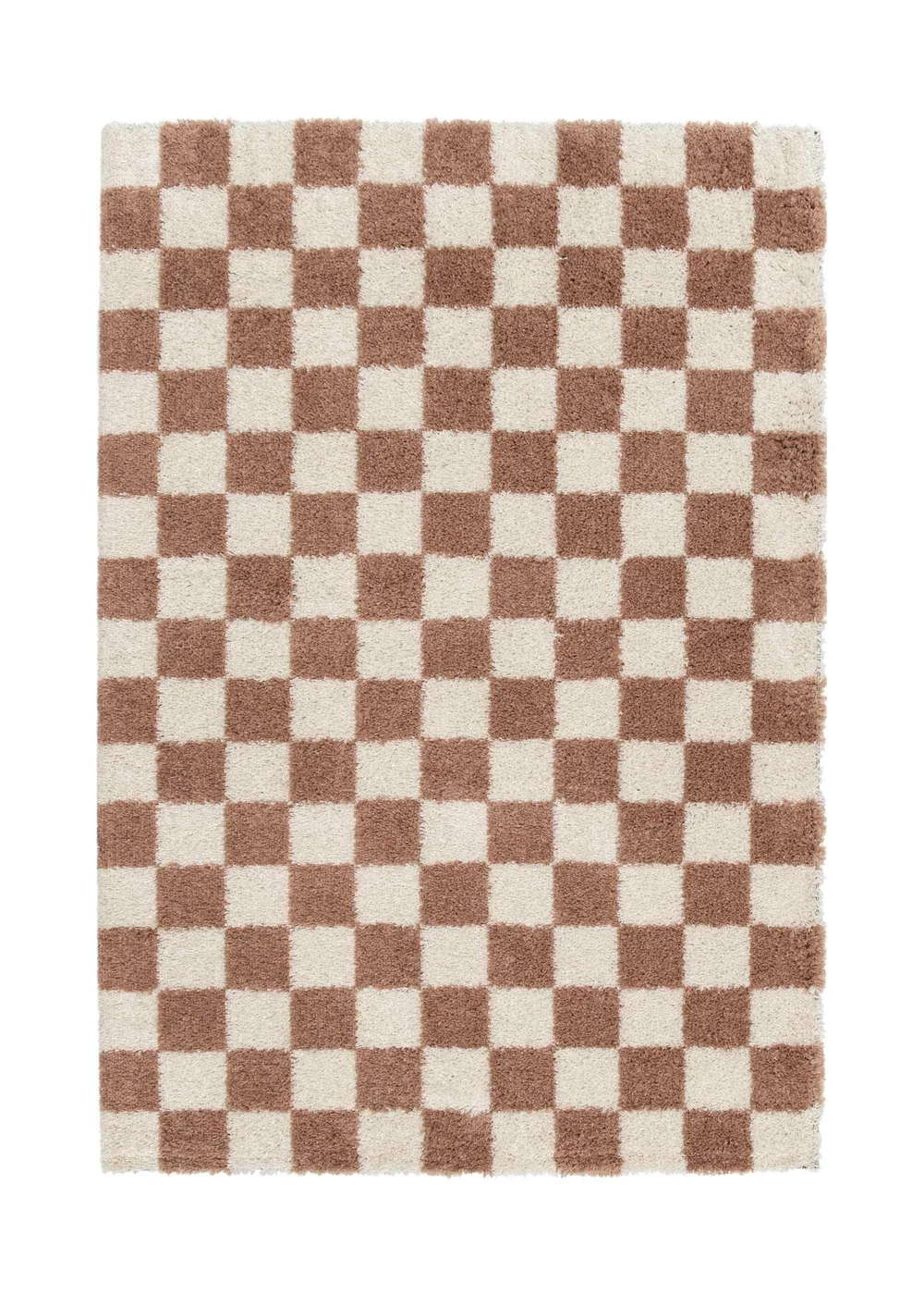 Homemaker Nomad Checks Terracotta Rug - 120 x 170 Image 2