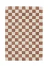 Homemaker Nomad Checks Terracotta Rug - 120 x 170 Image 2