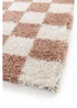 Homemaker Nomad Checks Terracotta Rug - 120 x 170 Image 4