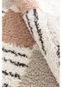 Homemaker Nomad Blocks Shaggy Beige Rug - 120 x 170 Image 3