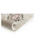 Homemaker Nomad Diamonds Shaggy Cream Rug - 120 x 170 Image 5
