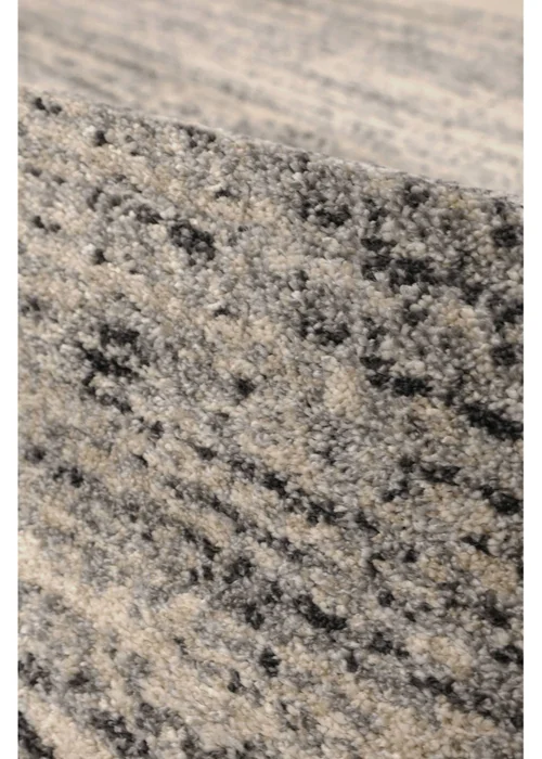 Homemaker Freya Texture Border Silver Rug - 160 X 230 Image 3