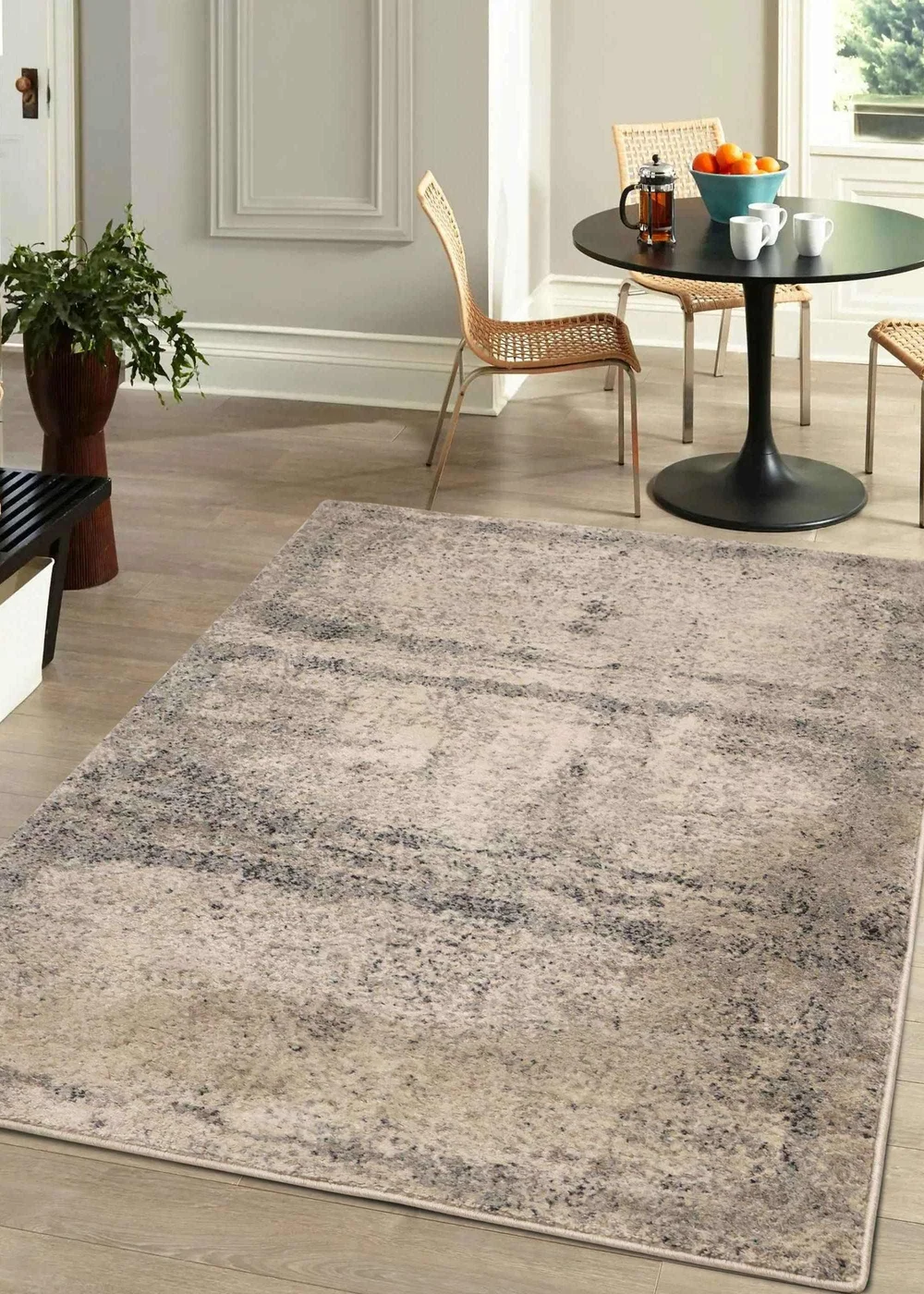 Homemaker Freya Fusion Grey/Blue Rug - 120 x 170 Image 1