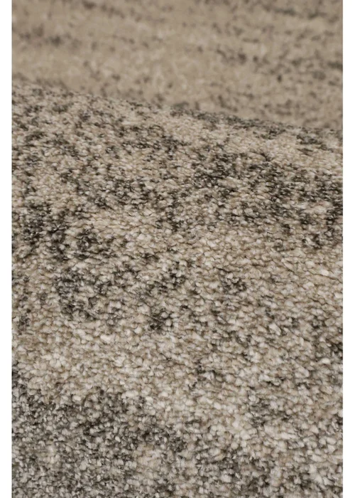 Homemaker Freya Texture Border Taupe Rug - 120 x 170 Image 4