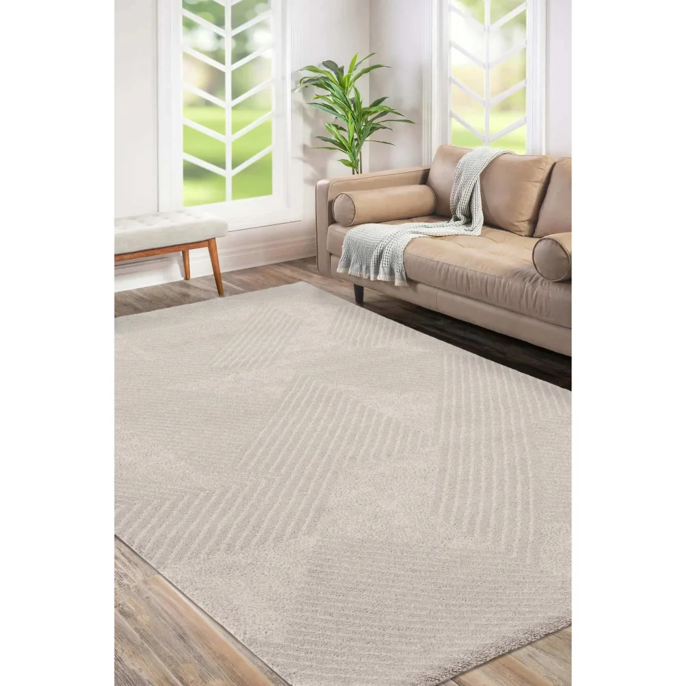 Homemaker Sol Deco Natural Rug - 120 x 170 Image 1