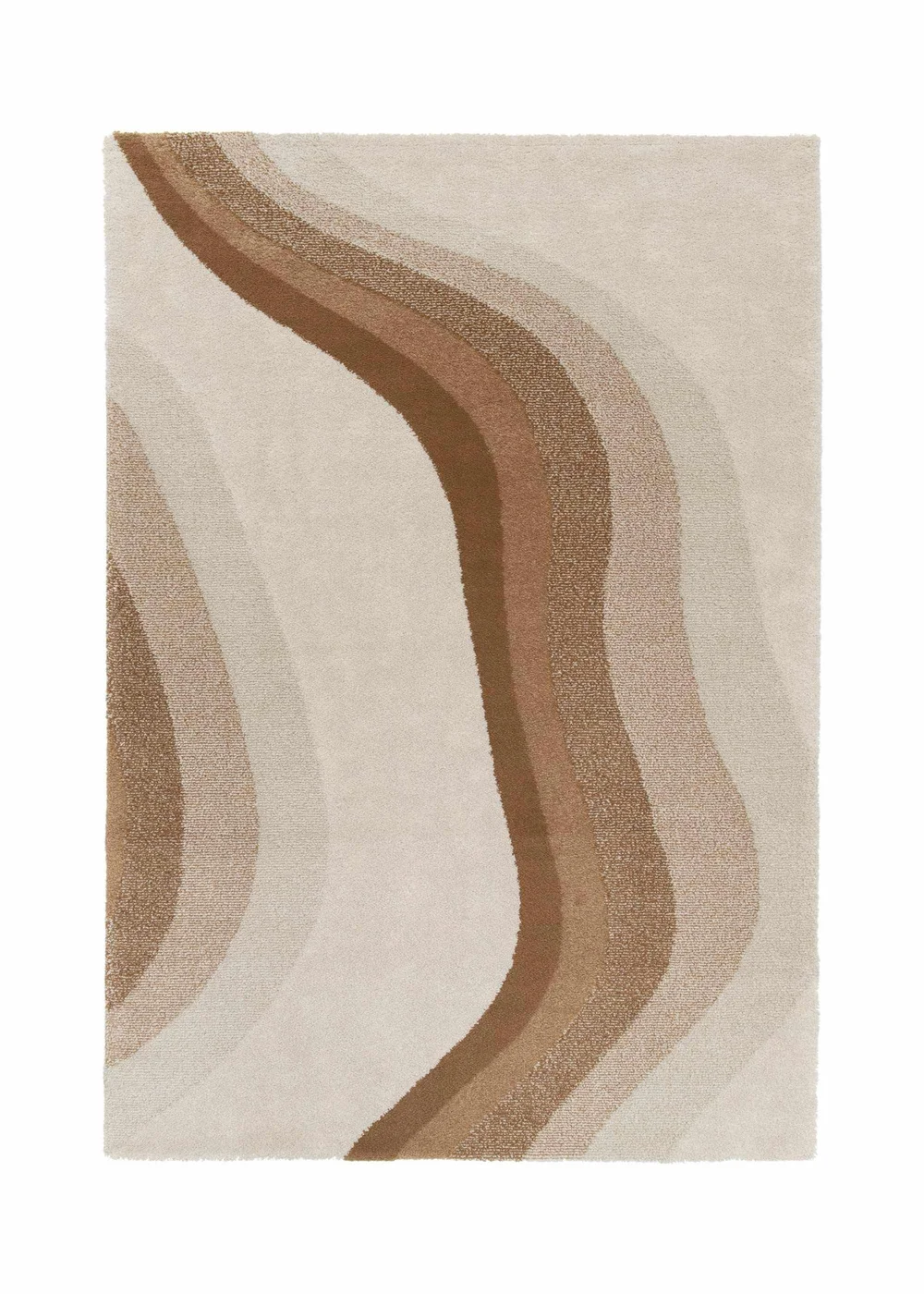 Homemaker Sol Wave Terracotta Rug - 120 x 170 Image 2